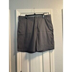 Nike Golf Mens Shorts Size 40 Gray Tour Performance Dri Fit Flat Front